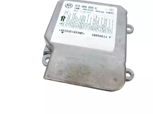 VW Polo 9N 9N3 Steuergerät Airbag Airbagsteuergerät 1C0909605K Index 08 Fabia