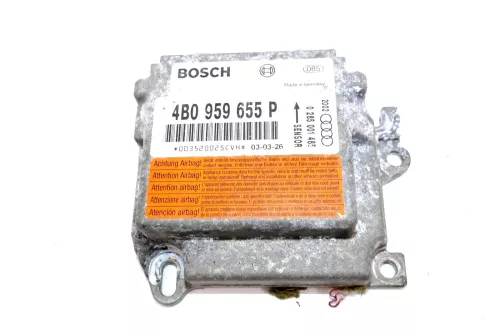 Audi A6 4B C5 Steuergerät Airbag Airbagsteuergerät 4B0959655P 4B0 959 655 AA