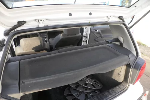 VW Polo 6N2 Hutablage Abdeckung Kofferraum off-black (fast schwarz) hinten (100786)