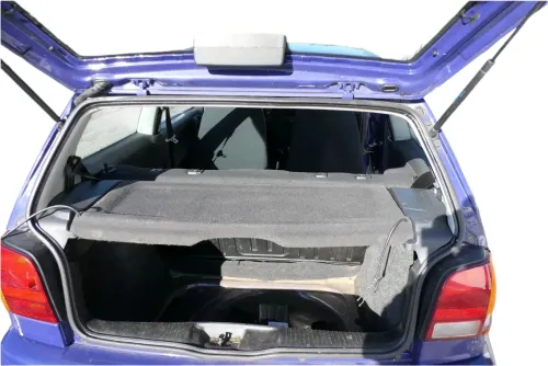 VW Polo 6N Hutablage Abdeckung Kofferraum off-black (schwarz) hinten (102137)