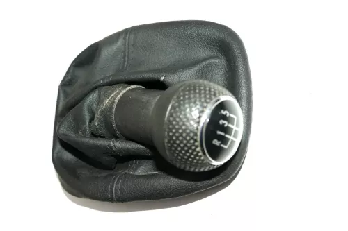 VW Golf 4 Bora Schaltknauf Schaltsack Schaltung Schaltknüppel schwarz 1J0711113C