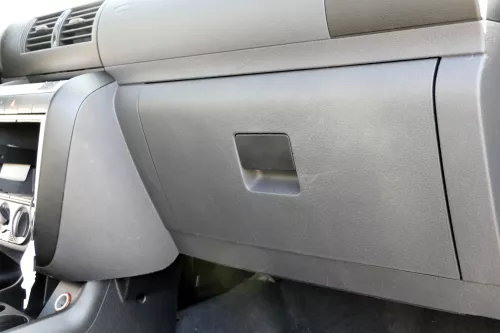 VW Fox 5Z Handschuhfach schwarz Handschuhfachdeckel Deckel Klappe (102931)