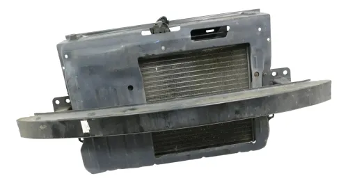 VW Fox Schloßträger Kühler Benziner (ohneKlima) 5Z0805588 F + Pralldämpfer + Lüf