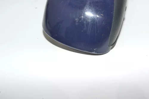 VW Golf 4 Bora manueller Spiegel Außenspiegel + Glas rechts blau LA5G (103372)