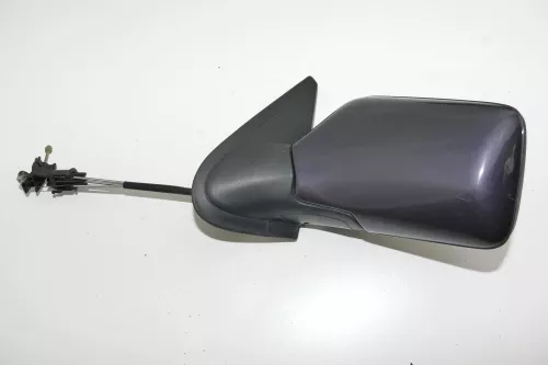 VW Golf 3 Vento manueller Spiegel Außenspiegel links mit Glas violett LC5L (103388)