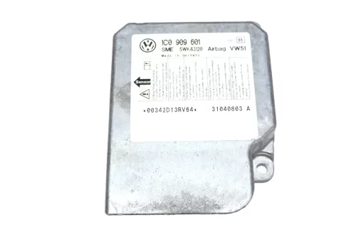 VW Lupo Steuergerät Airbag Airbagsteuergerät 1C0909601 Index 08