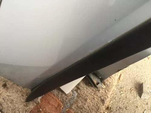 Audi A6 4A C4 Tür Türblatt vorne rechts Beifahrertür silber LY7M (104256)