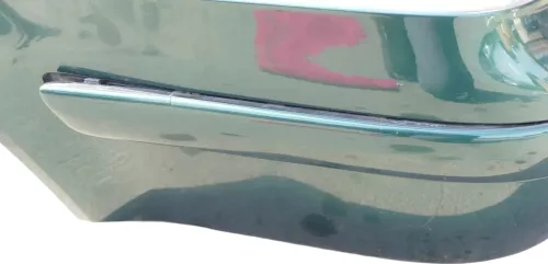 VW Golf 4 Kombi Avant Stoßstange hinten Heckstoßstange Stoßfänger grün LC6M (104777)