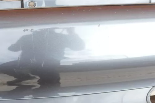 VW Polo Kombi Variant Stoßstange hinten Heckstoßstange grau L57P (104806)