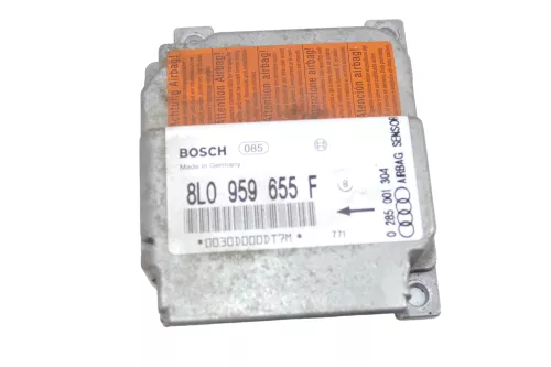 Audi A3 8L Steuergerät Airbag Airbagsteuergerät 8L0959655F 8L0 959 655 F (104996)