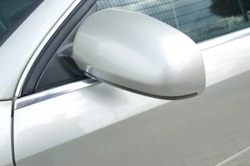 Audi A4 B6 8E Spiegel Außenspiegel links elektrisch verstellbar gelb beige LY1X