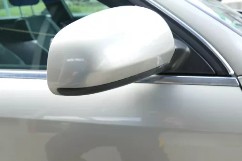 Audi A4 B6 8E Spiegel Außenspiegel rechts elektrisch verstellbar gelb beige LY1X