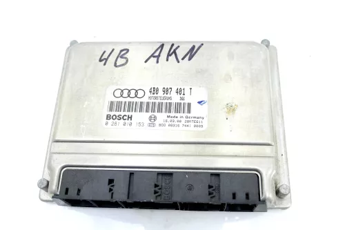 Audi A6 4B Steuergerät 2,5 TDI 110kw 150PS AKN Motor 4B0907401T
