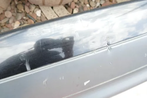 Audi A6 4B Kombi Avant Stoßstange hinten Heckstoßstange Stoßfänger schwarz LY9B (105930)