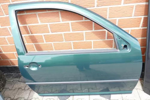 VW Golf 4 Tür vorne rechts Beifahrertür 2/3-Türer grün LC6M green