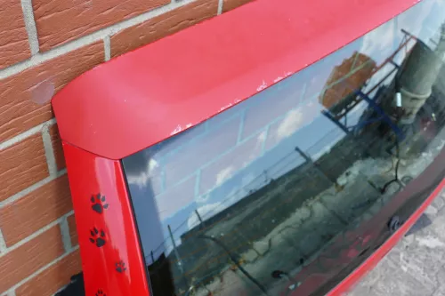 Seat Ibiza 6K Heckklappe Klappe hinten Kofferraumklappe rot LP3G 1999-2001 (106121)