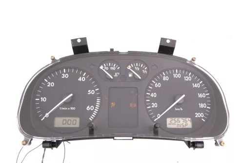 VW Polo 6N Tacho Tachometer Kombiinstrument 256.000km 6N0919860T 6N0919860R (106516)