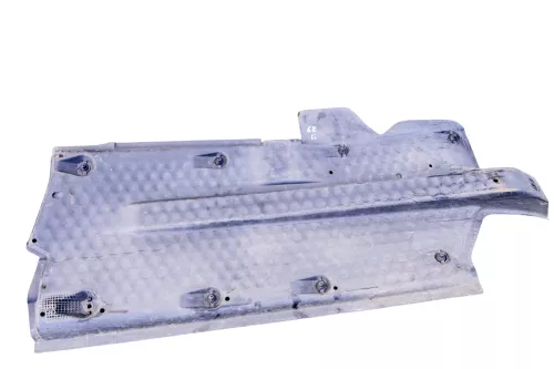 VW Polo 9N 6R Unterbodenverkleidung Verkleidung links unten Abdeckung 6Q0825201H (106603)