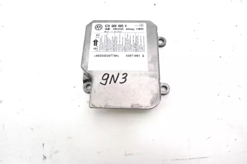 VW Polo 9N 9N3 Steuergerät Airbag Airbagsteuergerät 1C0909605K Index 10 Fabia