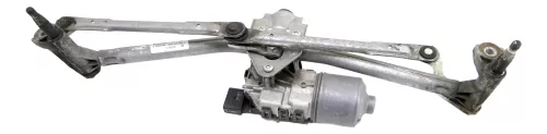 VW Polo 9N 9N3 Wischermotor Wischer Motor mit Gestänge 6Q1955119A vorn
