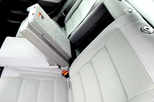 VW Golf 5 V Sitz Sitze hinten Rückbank Rücksitzbank 3 Punkt Gurt Lehne anthrazit