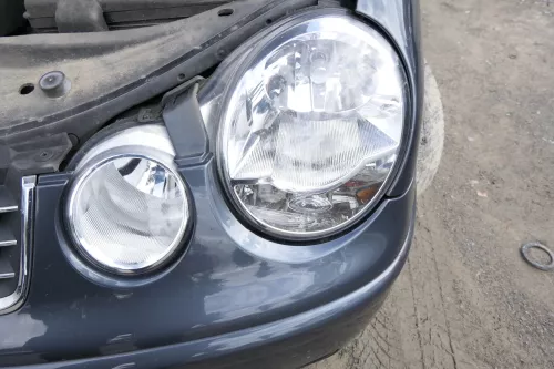 VW Polo 9N Scheinwerfer vorne links 6Q1941007AF Valeo Höhenverstellung
