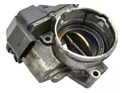VW Passat 3C A4 8E Drosselklappe Reglerklappe 2.0 TDi 103kw BMM BMP 03G128063Q - (107993)