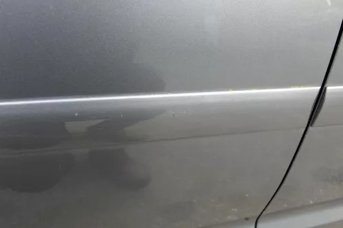 VW Touran 1T 1T3 Tür hinten rechts grau LD7X mit Scheibe (108491)