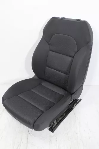 Aud A6 4F C6 Avant Kombi Sitz Beifahrersitz vorne rechts soul schwarz elektrisch (108642)