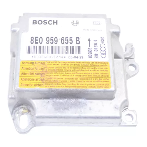 Audi A4 8E B6 Steuergerät Airbag Airbagsteuergerät 8E0959655J 8E0 959 655 J (108690)