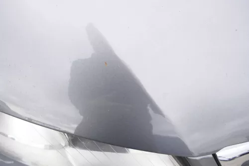 VW Passat 3C Motorhaube Klappe vorne vorn Haube grau LA7T Fronklappe Lack (108943)