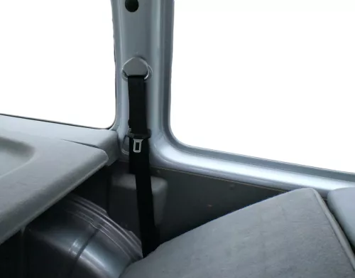 VW Caddy 2K Gurt hinten links 1. Sitzreihe 2K0857811C (109321)