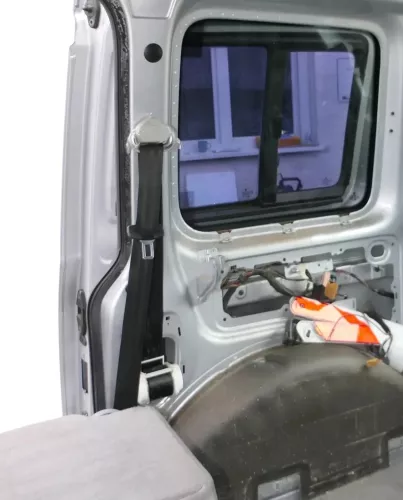 VW Caddy 2K Gurt hinten rechts 1. Sitzreihe Fahrgastraum 2K0857812C