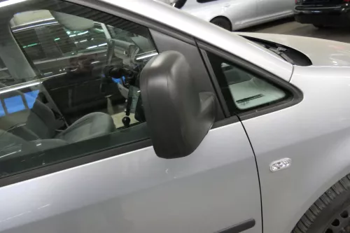 VW Caddy 2K elektrischer Spiegel Außenspiegel beheizt rechts schwarz original (109329)