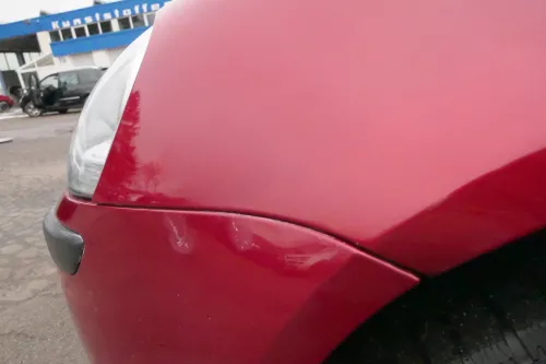 VW Golf 5 V 1K Kotflügel vorne links wein-rot braun LA3W gebördelt (109543)