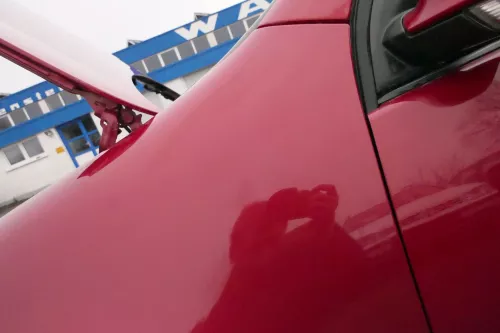 VW Golf 5 V 1K Kotflügel vorne links wein-rot braun LA3W gebördelt (109543)