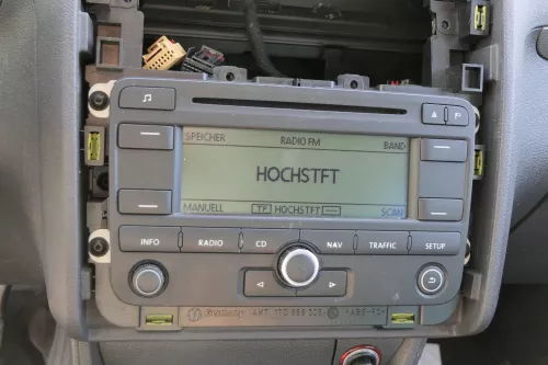 VW Passat 3C Golf 5 Navi Navigationssystem BNO 881 1K0035191C RNS 300 mitCode