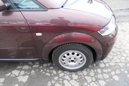 Audi A2 8Z Kotflügel vorne rechts braun rot LZ3R