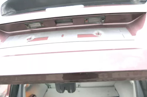Audi A2 Heckklappe Klappe hinten Kofferraumklappe rot braun LZ3R mit Scheibe (110655)
