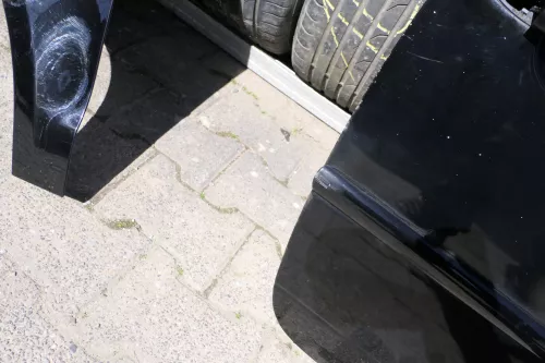 VW Lupo Seat Arosa Tür vorne rechts Fahrertür schwarz L041 (elektr.Fensterheber) (110880)