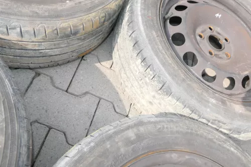 VW Golf 5 Touran Audi A3 Stahlfelgen Felge Reifen 205/55 R16 91V Sommer 4-4,5mm (110948)