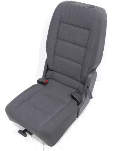 VW Touran 1T Sitz hinten mitte mittig (1. Reihe) Rücksitz anthrazit -ohne Gurtsc (111129)