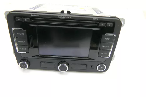 Skoda Superb 3U Navi Navigationssystem MFD Doppel Din 3T0035191 DEFEKT (111231)