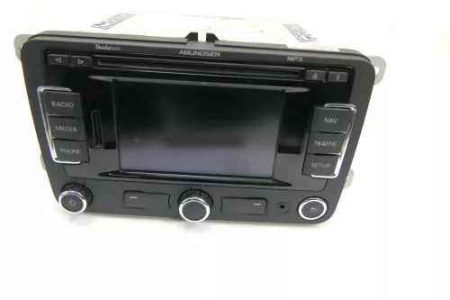 Skoda Superb 3U Navi Navigationssystem MFD Doppel Din 3T0035191 DEFEKT (111231)