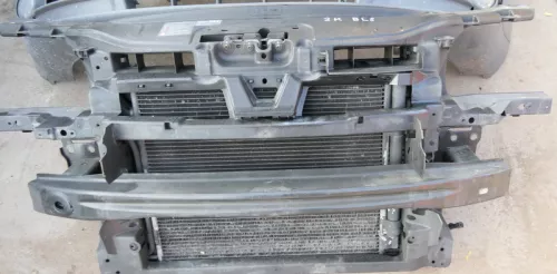 VW Caddy 2K Schloßträger mit Kühler Kondensator Ladeluftkühler Klimaanlage (111271)