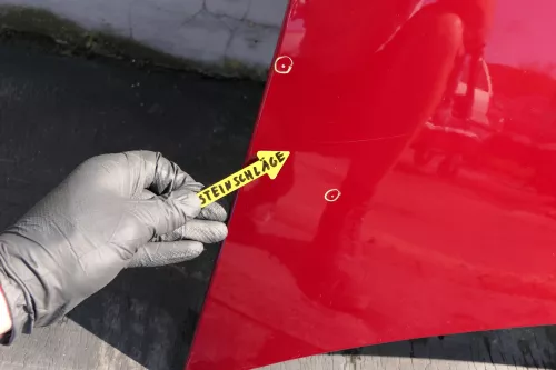 Audi A2 8Z Motorhaube Haube Klappe rot LY3C - ohne Grill (111638)