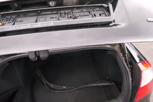 Audi A4 B6 8E Limousine Limo Heckklappe Klappe hinten schwarz LY9B Spoiler (112080)