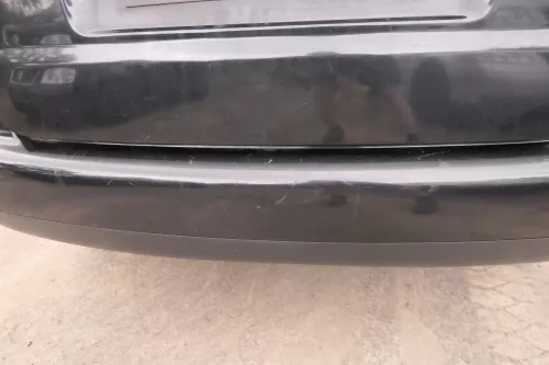 VW Touran 1T Stoßstange hinten Heckstoßstange Stoßfänger schwarz LC9X (112127)