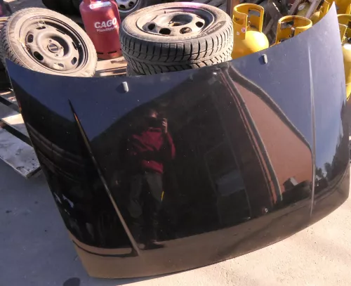 VW Polo 6N Motorhaube Klappe vorn vorne schwarz LC9Z (112648)