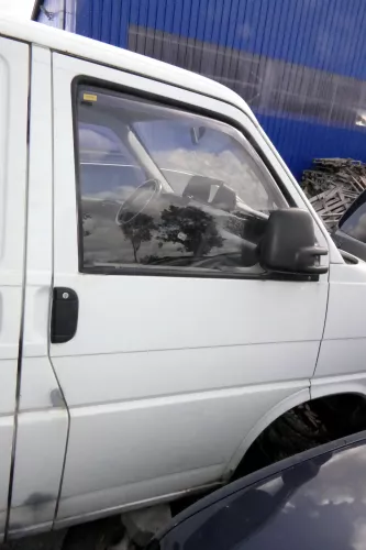 VW T4 Tür vorne rechts weiß L902 Beifahrertür Caravelle 7D0831056C - 112776